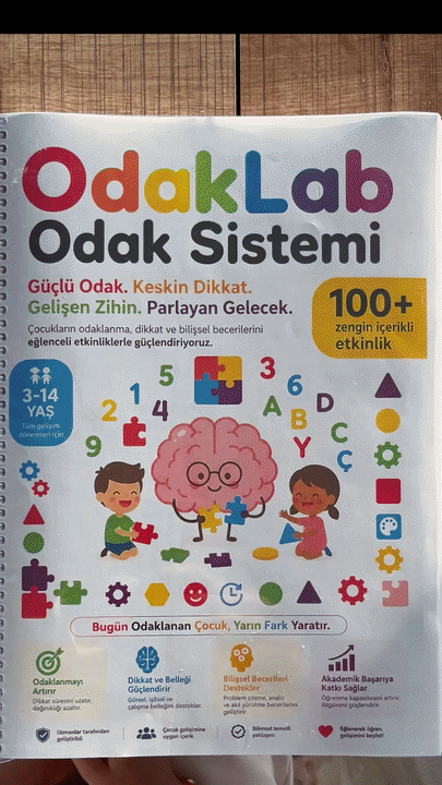 OdakLabs™ Odak Geliştirme Kiti ( 3-14 Yaş )