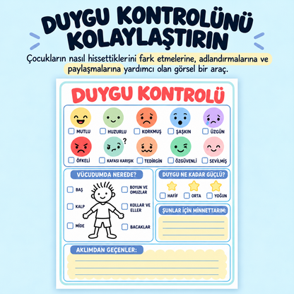 OdakLabs™ Çocuklarda Duygu Yönetimi ve İfade Geliştirme Programı