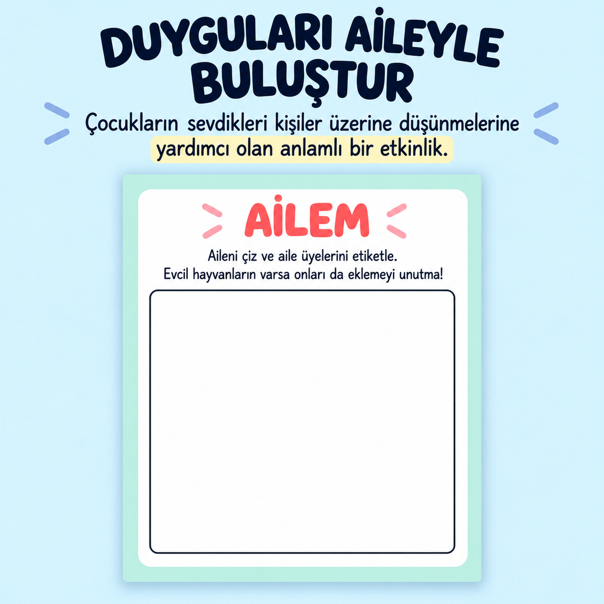 OdakLabs™ Çocuklarda Duygu Yönetimi ve İfade Geliştirme Programı