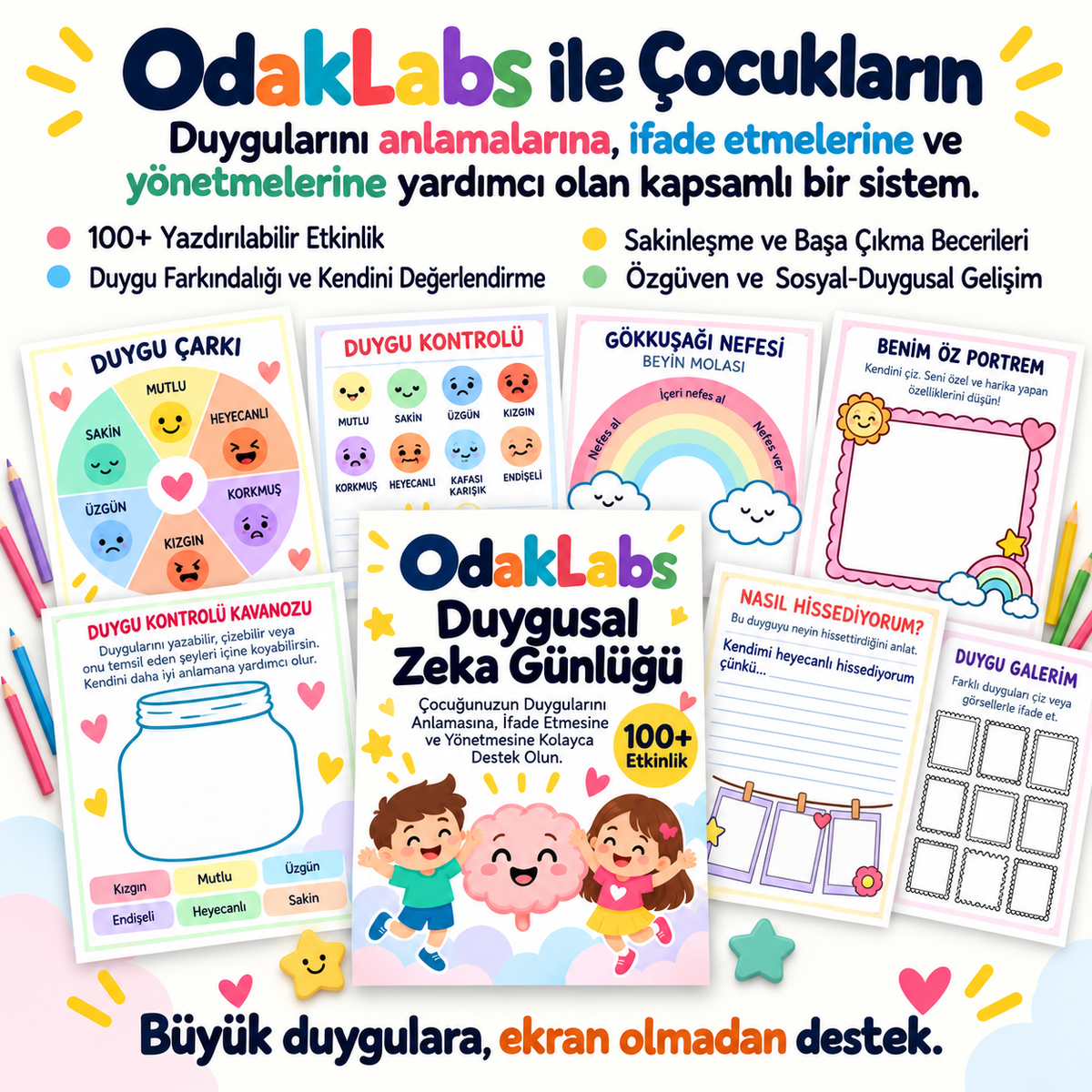 OdakLabs™ Çocuklarda Duygu Yönetimi ve İfade Geliştirme Programı