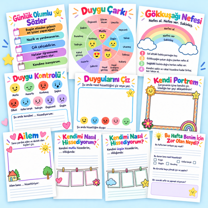 OdakLabs™ Çocuklarda Duygu Yönetimi ve İfade Geliştirme Programı