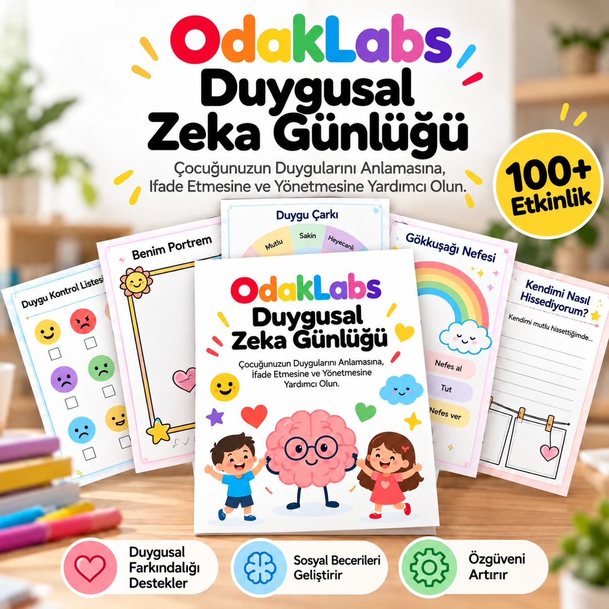 OdakLabs™ Çocuklarda Duygu Yönetimi ve İfade Geliştirme Programı